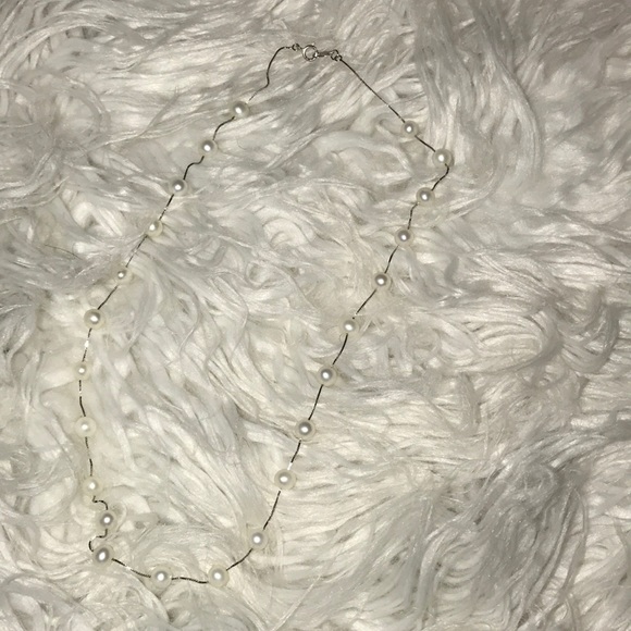 🔥14k white gold pearl necklace✨✨✨✨✨💕 - Picture 6 of 6